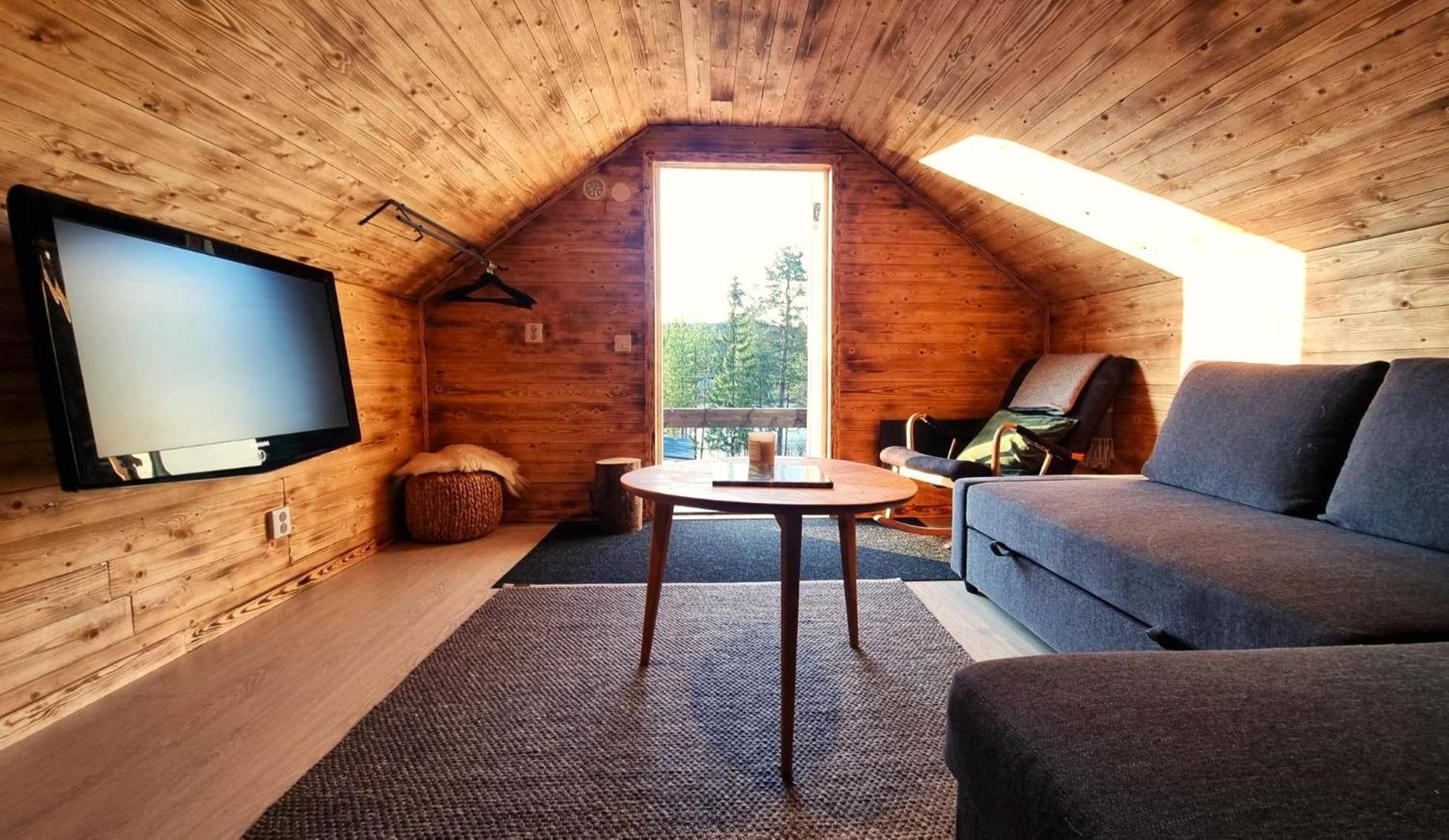 Cozy Cabin Styled Loft Кіруна Екстер'єр фото